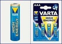 Varta High Energy AAA Vienkartinė baterija Šarminis