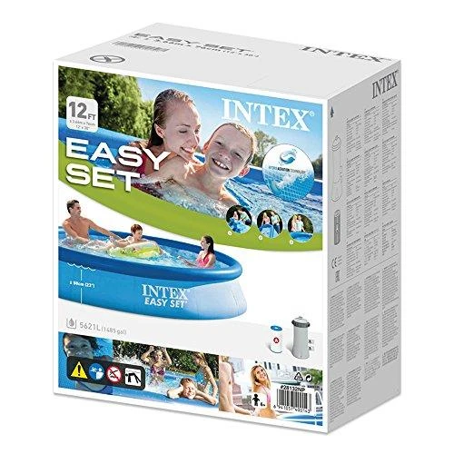 Sodo išplėtimo baseinas 366 x 76 cm 3 viename INTEX 28132