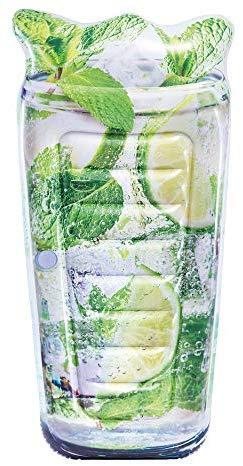 Pripučiamas čiužinys Intex Sparkling lime soda 58778 178x91cm