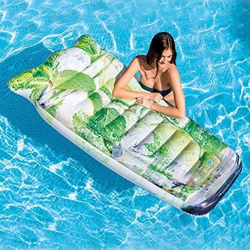 Pripučiamas čiužinys Intex Sparkling lime soda 58778 178x91cm
