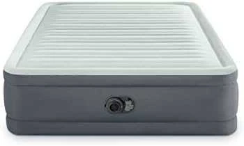 Pripučiamas čiužinys 191x137x46 cm su įmontuotu elektriniu siurbliu INTEX 64904ND