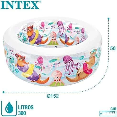 Intex pripučiamas baseinas Aquarium 152 x 56 cm