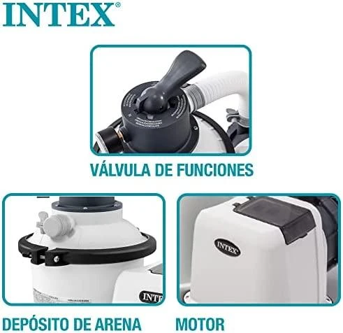 Baseino smėlio filtro siurblys 3500l/h INTEX 26642