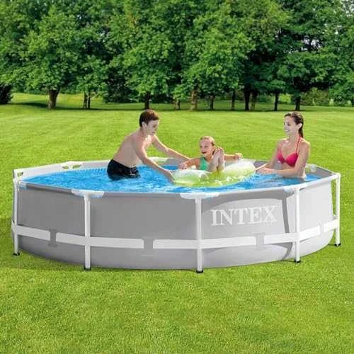 Intex Prism Frame Premium Pool Pilkas, 305x76 cm