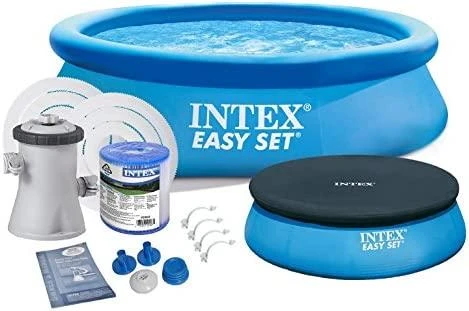 Sodo išplėtimo baseinas 305 x 76 cm 4 viename INTEX 28122