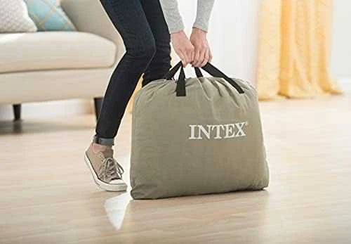 INTEX pripučiamas čiužinys 191x99x51 cm su elektrine pompa 64162ND