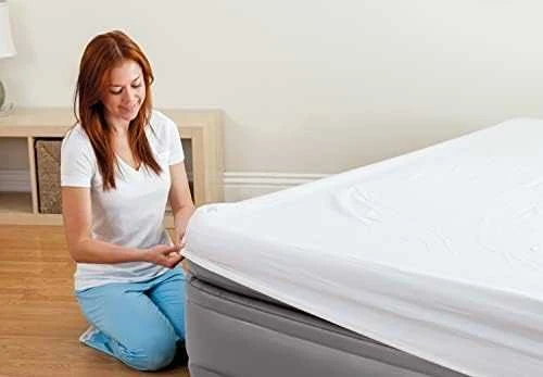INTEX pripučiamas čiužinys 191x99x51 cm su elektrine pompa 64162ND