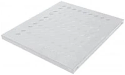 Intellinet 712224 lentyna 2U 400 mm 19 colių stovas, 2 tvirtinimo taškai perforuotas rutulys