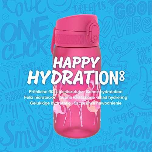ION8 gertuvė RECYCLON, pink, 350ml, I8RF350PPFLAM