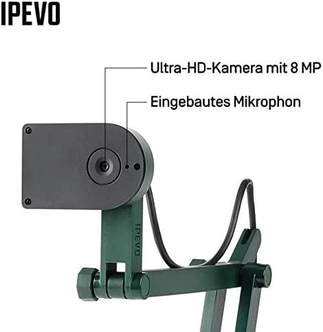 IPEVO V4K PRO dokumentų kamera Pilka USB 2.0