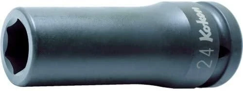 3/4" ilga šešiakampė smūginė galvutė KOKEN 17 mm