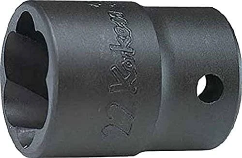 Smeigių/varžtų išsukimo galvutė 1/2" KOKEN 17 mm