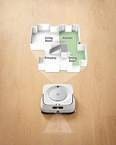 Grindų plovimo robotas iRobot Braava jet m6, Baltas