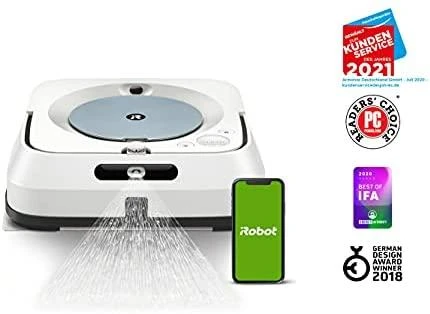 Grindų plovimo robotas iRobot Braava jet m6, Baltas