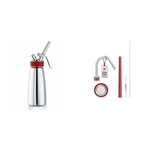 Grietinėlės plakiklis-sifonas iSi Gourmet Whip Plus, 0,5 l