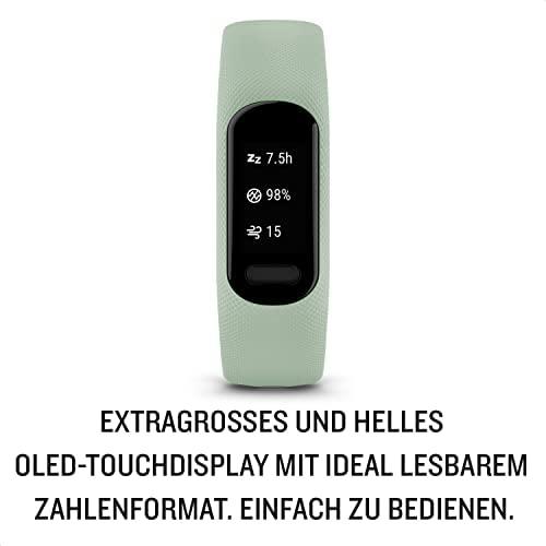 Išmanioji apyrankė Garmin vivosmart 5 S/M dydžio, Mėtų spalvos