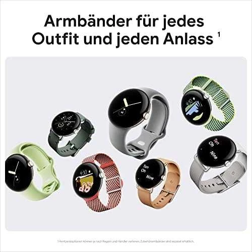 Išmanusis laikrodis Google Pixel Watch LTE 32GB, Sidabrinės spalvos