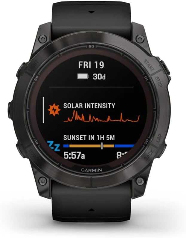 Išmanusis laikrodis Garmin fēnix® 7X Pro – Sapphire Solar Edition 