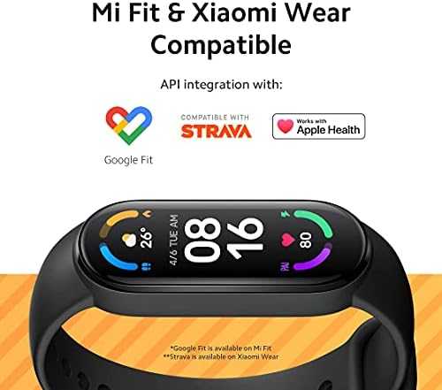 Išmanioji apyrankė Xiaomi Mi Smart Band 6, Juodos spalvos