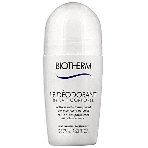 Biotherm Lait Corporel Deo Roll-On rutulinis antiperspirantas, 75 ml