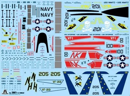 Italeri Grumman F-14A Tomcat 1/48 plastikinis lėktuvo rinkinys