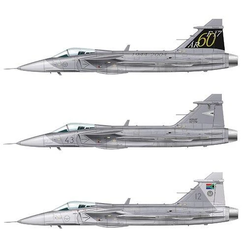 Italeri - Saab JAS 39 Gripen, 1/72, 1306