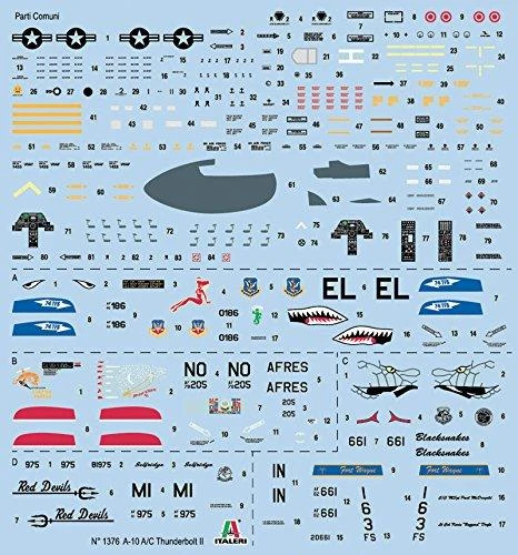 Italeri – A-10A/C Thunderbolt II Persijos įlankos karo 25-osios metinės, 1991–2016 m., 1/72, 1376