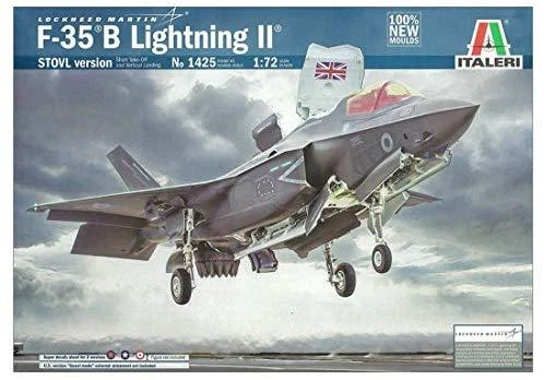 Italeri F-35B Lightning II 1/72 plastikinis lėktuvo surinkimo rinkinys