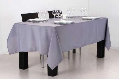 JJA Atspari dėmėms staltiesė, pilka, 140 x 240 cm