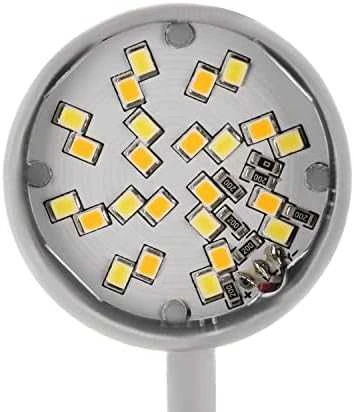 USB stalinė lempa su laikikliu - balta Izoxis