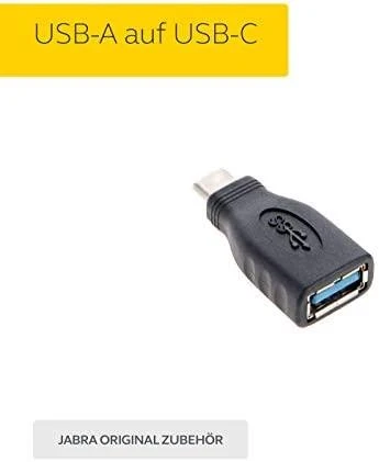 JABRA USB-C ADAPTERIS – USB-A ADAPTERIS Į USB-C
