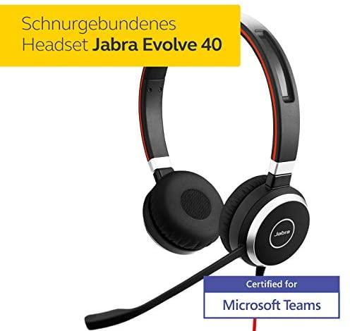 Ausinės JABRA Evolve 40 MS Stereo USB-C 