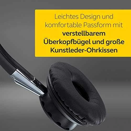 Jabra Biz 2400 II QD Duo NC Wideband Balanced Laidinės ausinės, QD, Juoda