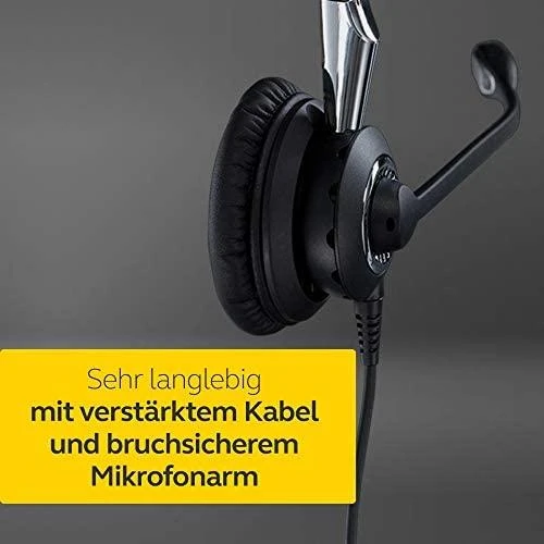 Ausinės su mikrofonu Jabra Biz 2400 II Duo