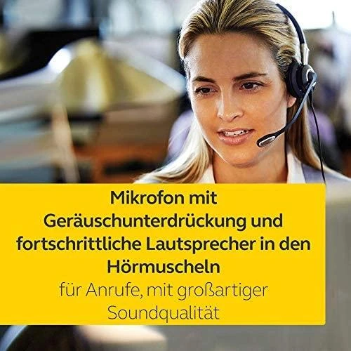 Ausinės su mikrofonu Jabra Biz 2400 II Duo