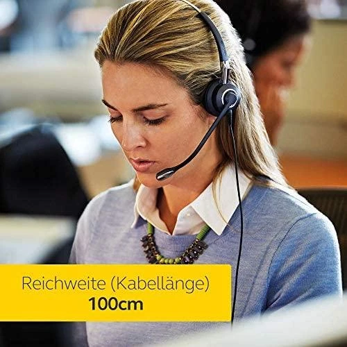 Ausinės su mikrofonu Jabra Biz 2400 II Duo