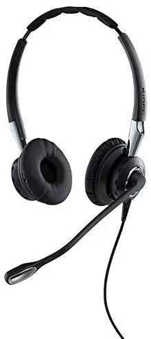 Jabra Biz 2400 II QD Mono NC 3-1 Laidinės ausinės, Juoda