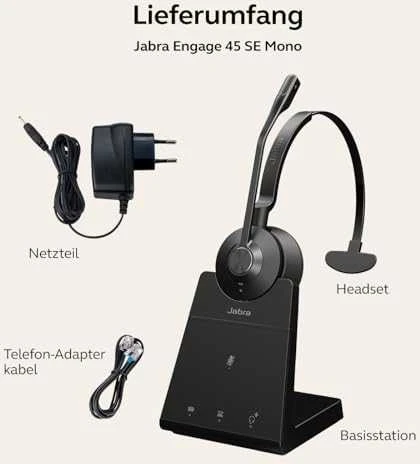Ausinės JABRA ENGAGE 45 SE MONO -
