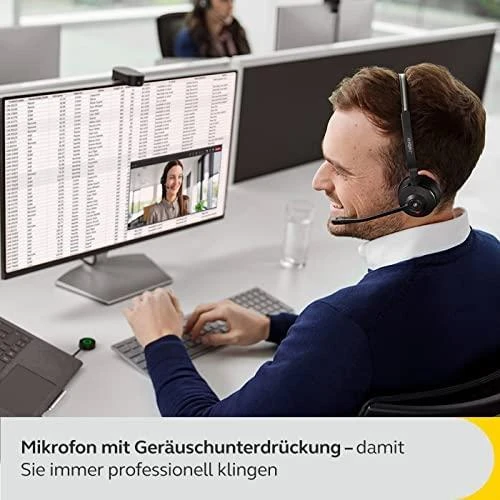 JABRA Engage 55 Stereo Ausinės on-ear DECT belaidės Optimised skirta Microsoft Teams