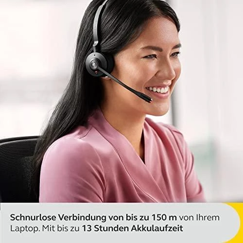 Jabra Engage 55 ausinės naudojimo metu