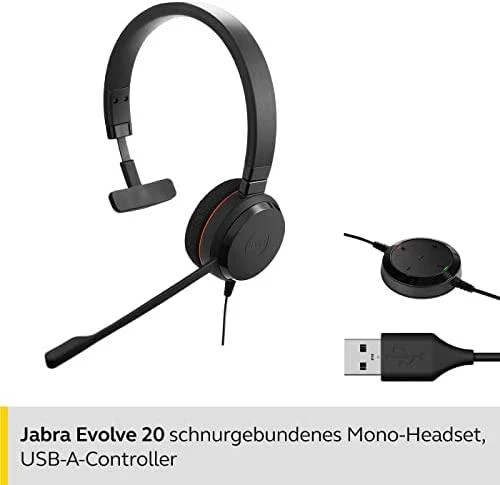 Ausinės Jabra Evolve 20 MS Mono