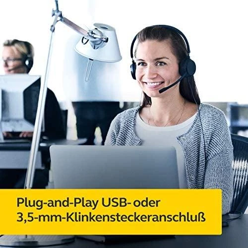 JABRA Evolve 30 II MS stereo Ausinės on-ear su laidu USB 3.5 mm jack Certified skirta Skype skirta Business