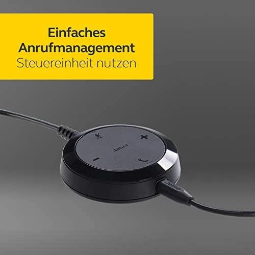 JABRA Evolve 30 II MS stereo Ausinės on-ear su laidu USB 3.5 mm jack Certified skirta Skype skirta Business
