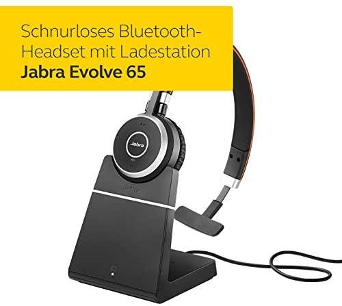 Ausinės Jabra Evolve 65 UC Mono + įkrovimo stovas