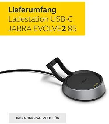 Jabra Ladestnder fr Evolve2 85 MS Stereo - Juodas