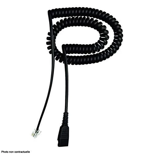 Jabra Kabelis QD -> RJ45 Siemens Openstage spiral