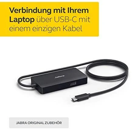 JABRA PanaCast Hub USB-C įsk. 2 kontaktų EU pakrovėjas