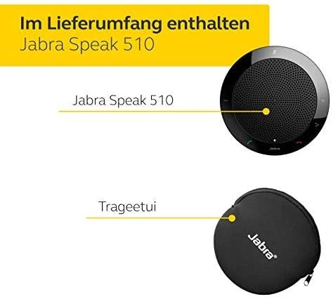 Jabra Speak 510 MS garsiakalbis juodas (7510-109)