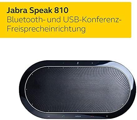 JABRA SPEAK 810 MS garsiakalbis USB-BT-AUX jungtys