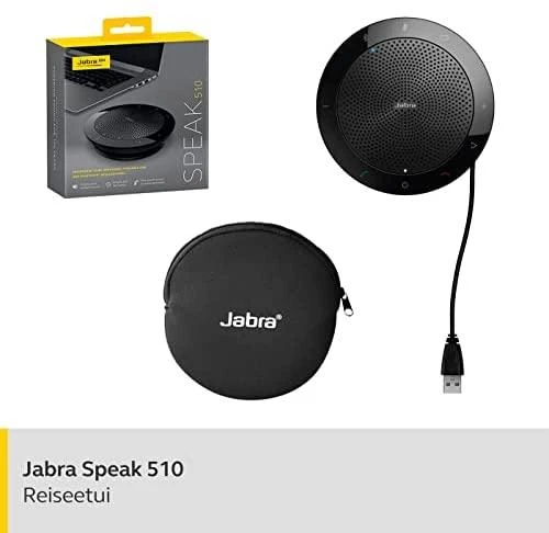 Jabra Speak 510 MS garsiakalbis juodas (7510-109)